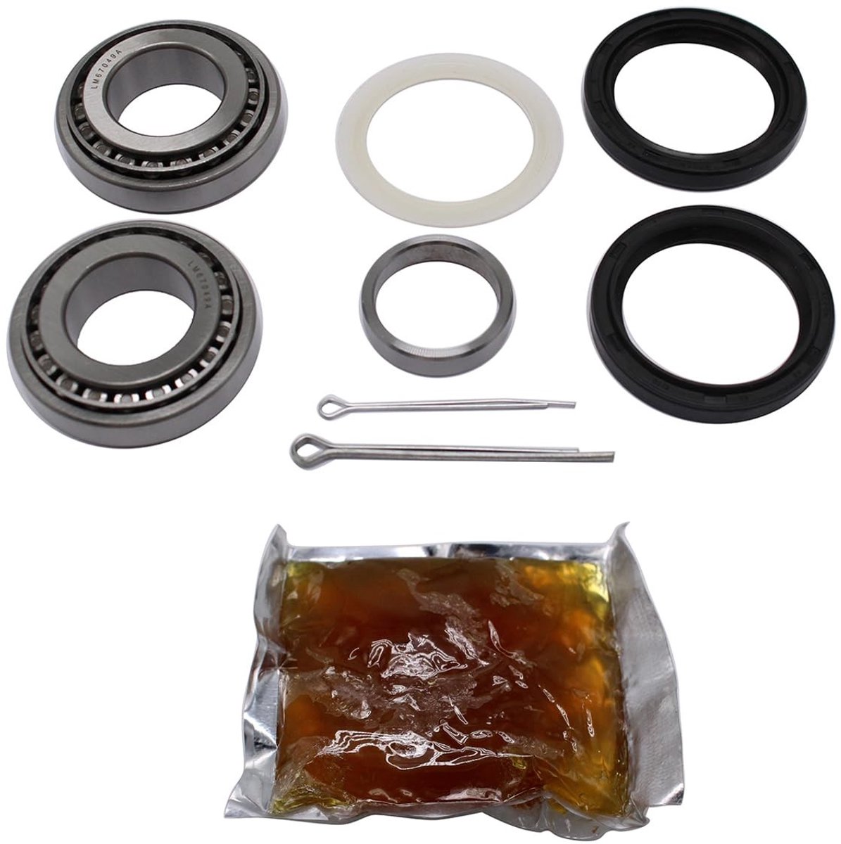 Elzusha - Voorwielnaaf en Lager Kit voor Classic Mini 64-96