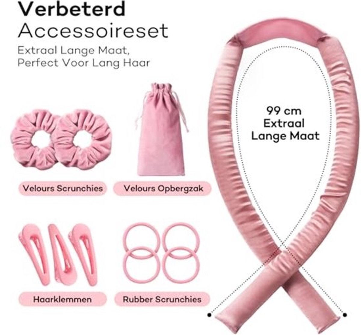 Heatless krulspelden voor lang haar - Zorg voor prachtige, natuurlijke krullen zonder warmte