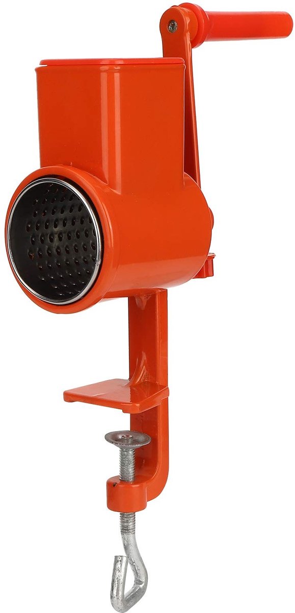 Elzusha - Handmatige Graanmaler van Duurzaam Plastic en Aluminium