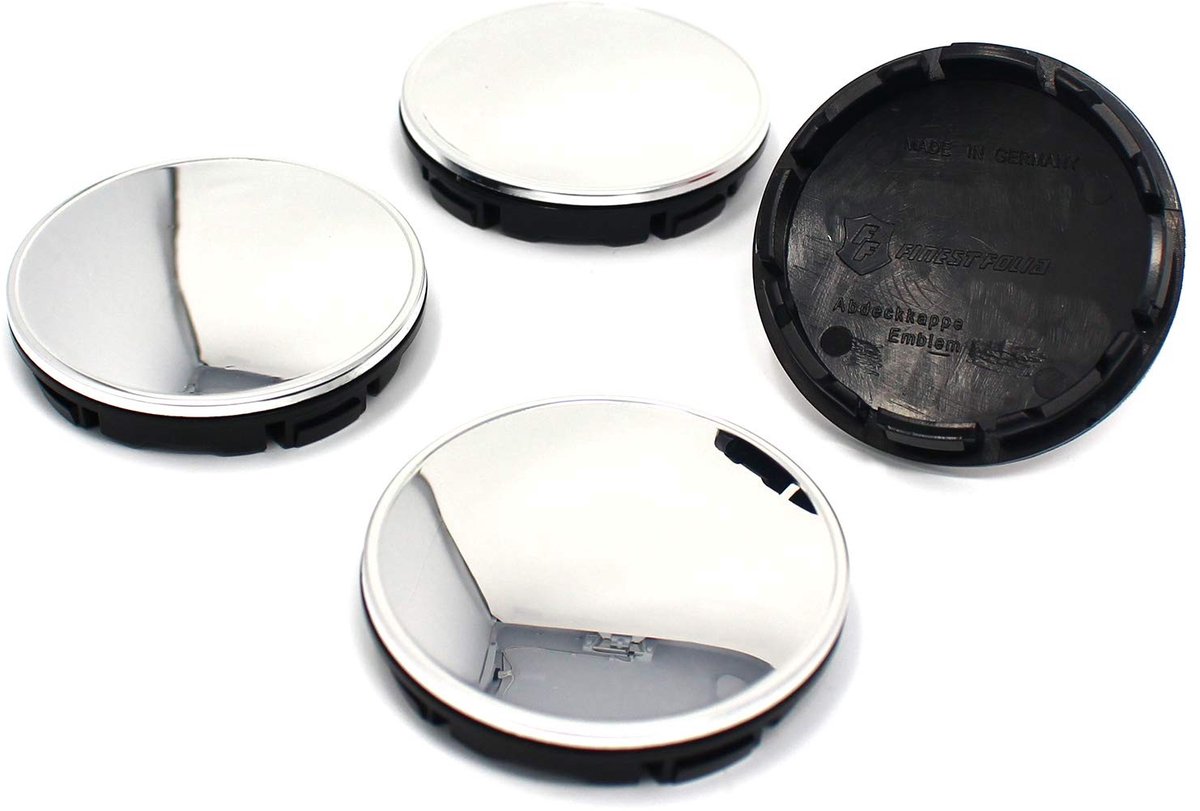 Elzusha - Set van 4 Universele Nabendeckels 56 mm en 60 mm