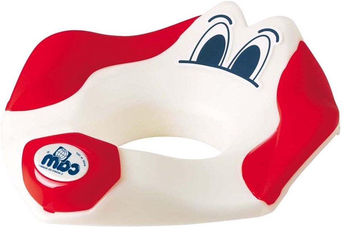 Toiletzitting Baby - Kinder Toiletbril - Zindelijkheidstraining - Universele Bevestiging - Anatomische Zitting - Rood