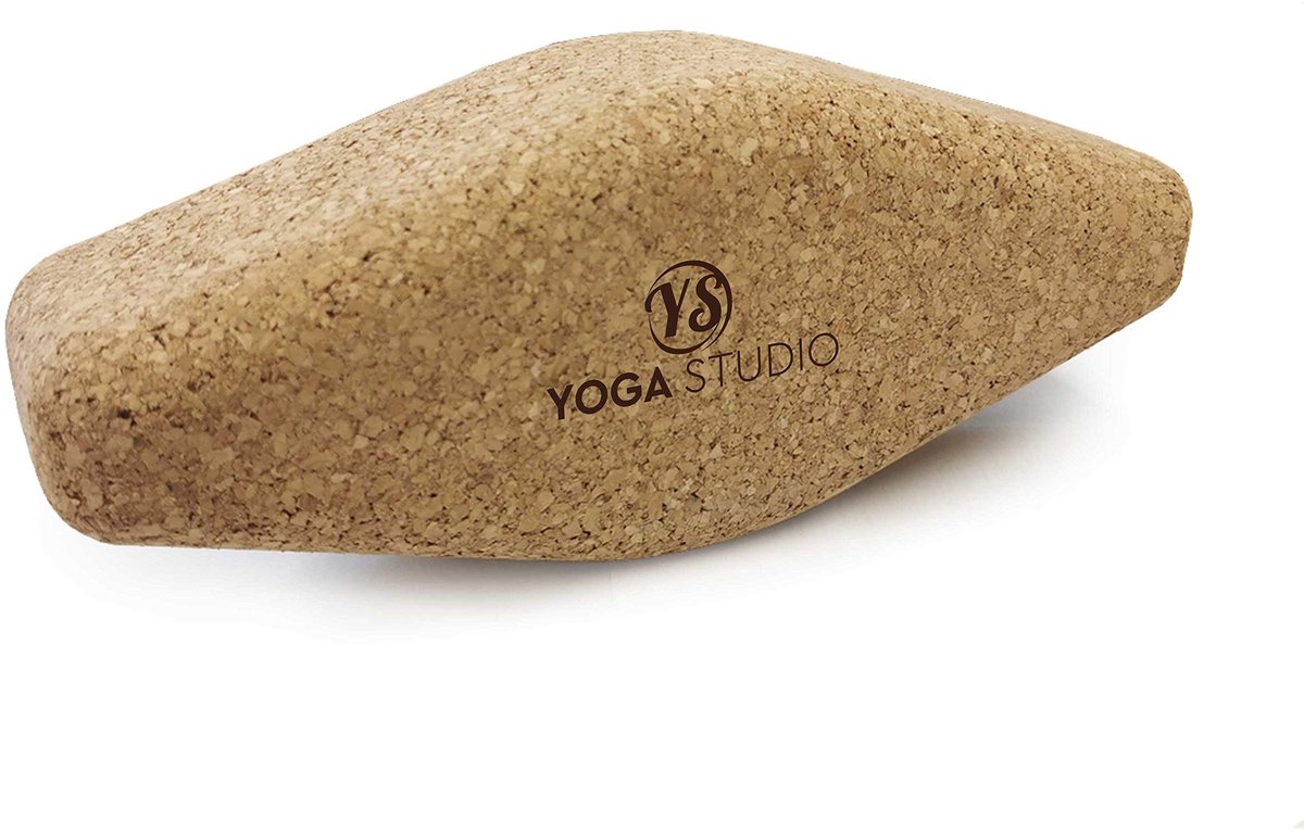 Elzusha - Korken Yogablok voor Extra Stabiliteit