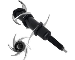 Elzusha - Vervangend Stapelmes voor Ninja Food Processor Blender 1200W