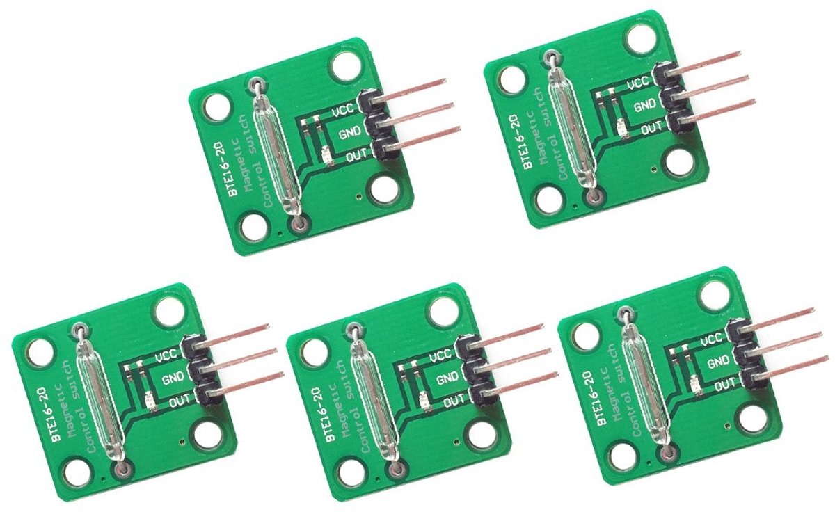Elzusha - Set van 5 Magnetische Sensor Reed Switches