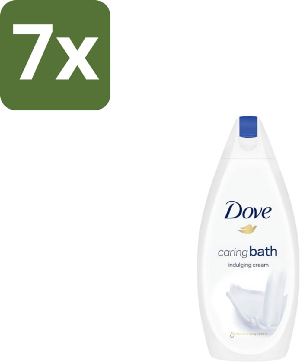 7 x Dove – Douchegel – Caring Bath – 450 ml - Douchegel - Huid Verzorging - Milde Reiniging - Hydraterende Crème - Zachte Huid