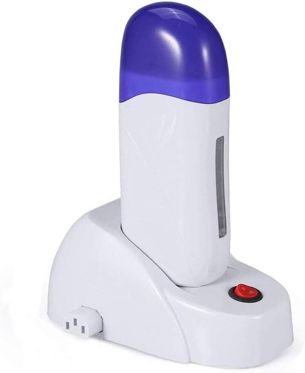 Waxverwarmer - Ontharingsroller - Huidverzorging - Draagbaar Ontwerp - 100g Cartridge - Wit