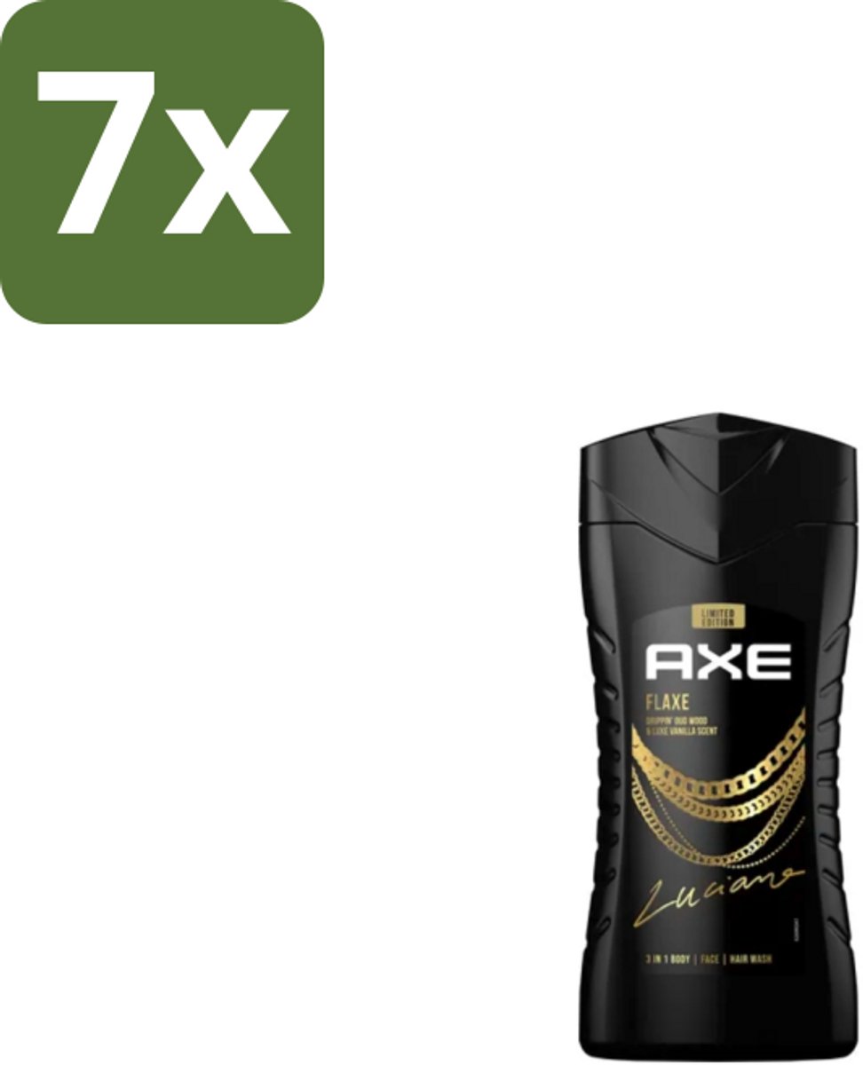 Axe – Douchegel – Flaxe – 250 ml - Bulkverpakking - 7 stuks