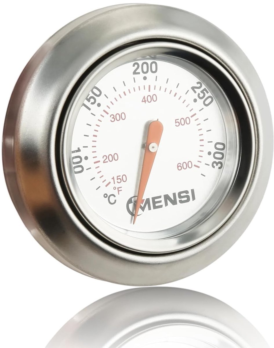 Vervangende Onderdelen voor BBQ Barbecues - Houtskool Grill, Rookoven en Temperatuurweergave Thermometer voor Optimale Kookresultaten
