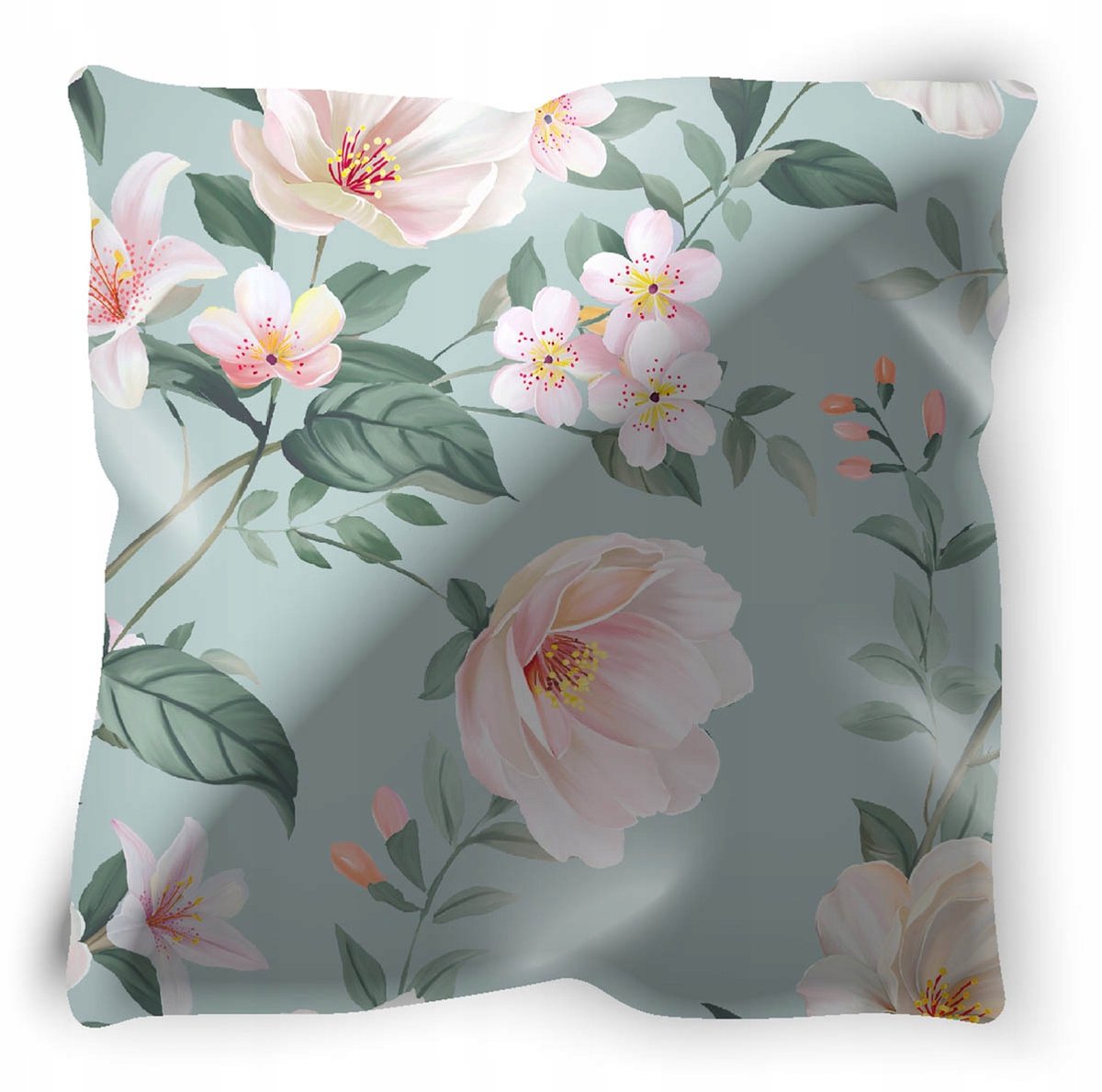 Decoratieve Kussenhoes Wilde Roos 40x40 cm