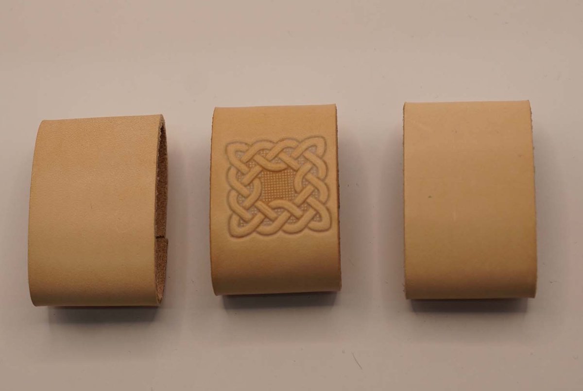 3 Lederen riem lusjes voor broekriem van 4 cm breed 2x uni, 1x vierkant knoop - riem lusjes die je zelf kunt verven - riem lusje vervangen omdat die verloren is - riem repareren met nieuw lusje - centuur lusje repareren - leer lusje