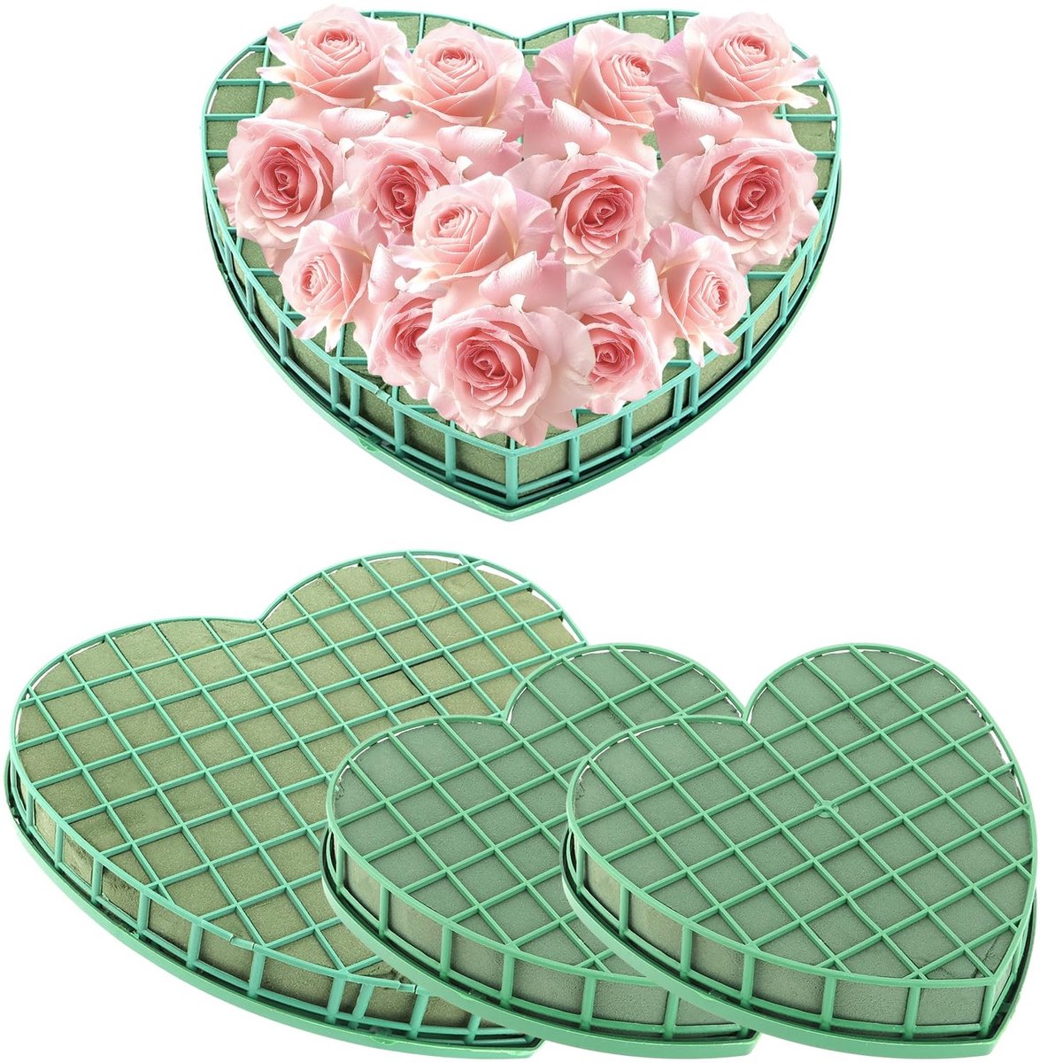 Solidchoice - Set van 4 Bloemschuim voor Bruiloften en Feestdagen