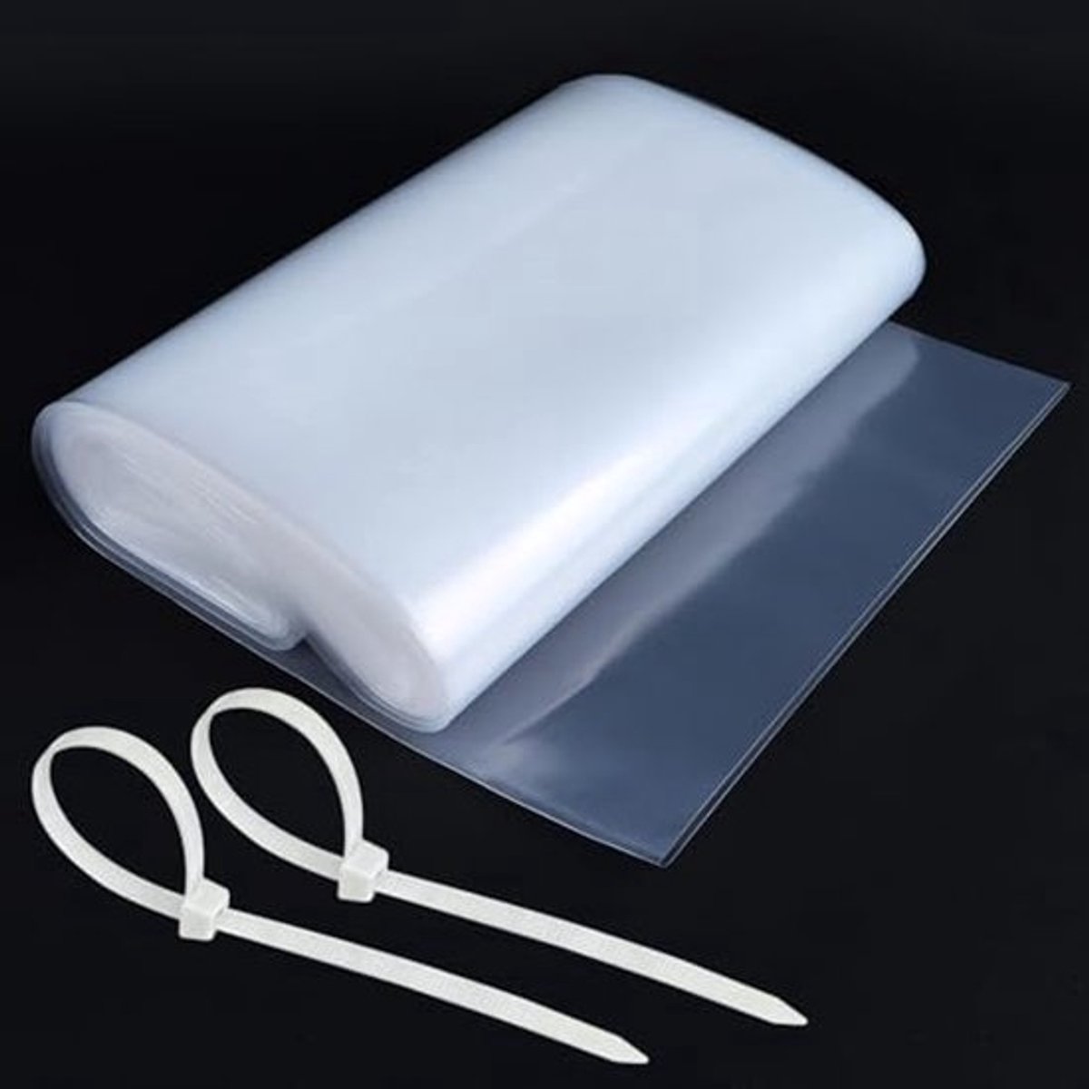 Dakgootslang 10 m x 20 cm – Transparante Regenpijp met UV-Bescherming voor Afvoerbuizen