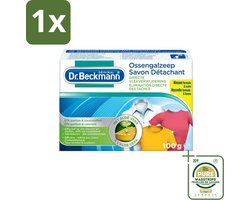 1 x Dr.Beckmann - Vlekkenverwijderaar - Ossengalzeep Met Aloë Vera - Witte en Gekleurde Was - 100g- Vlekkenverwijderaar - Textiel Reinigen - Tapijt Reinigen - Meubel Reinigen - Aloë Vera