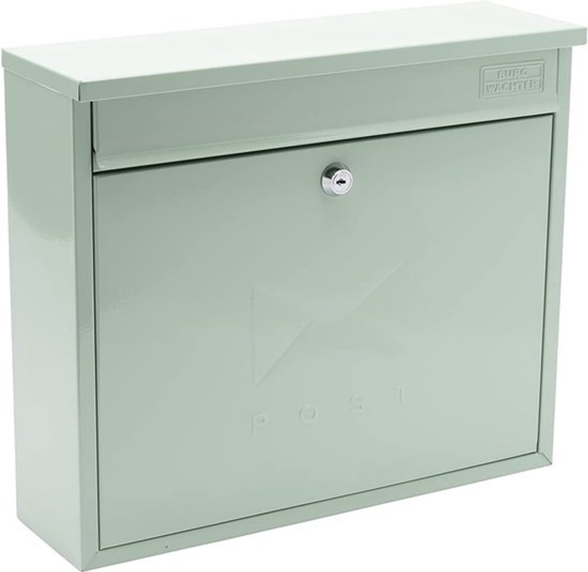 brievenbus / omheining doorwerpbrievenbus - mailbox