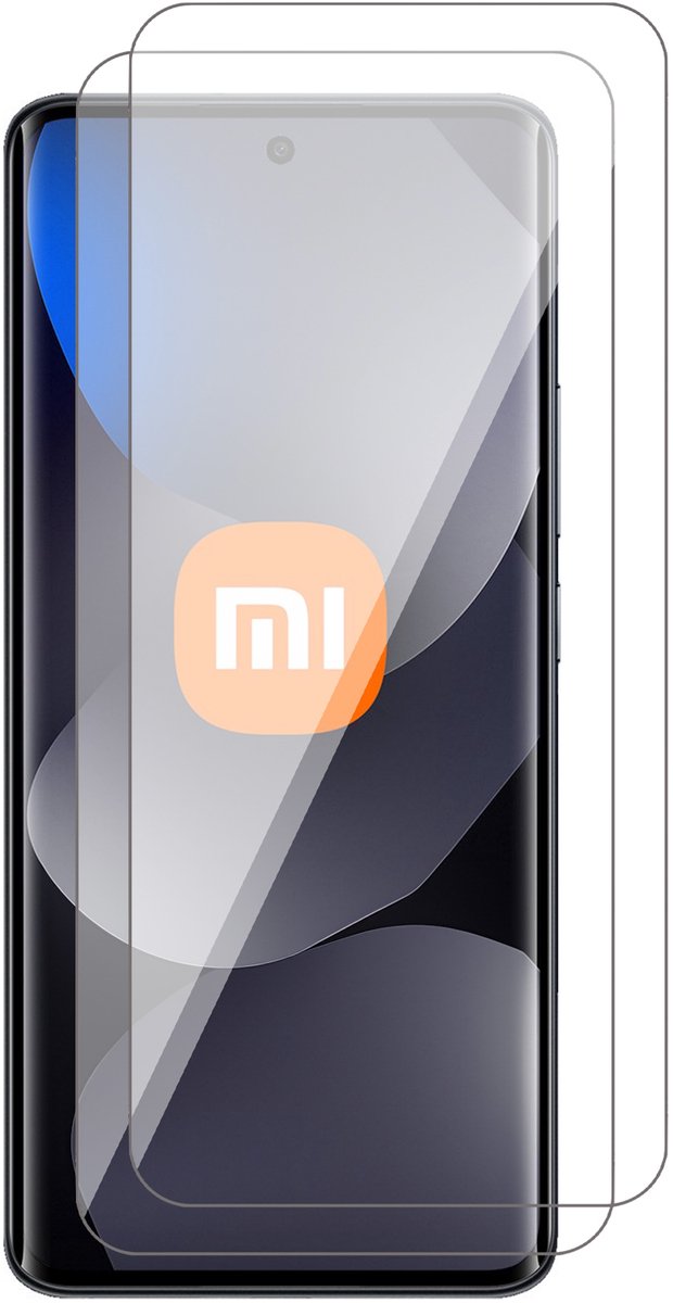 Screenprotector geschikt voor Xiaomi Redmi Note 15 Pro 5G – 2 Stuks – UltraClear Gehard Glas – Case Friendly – 9H Krasbestendig