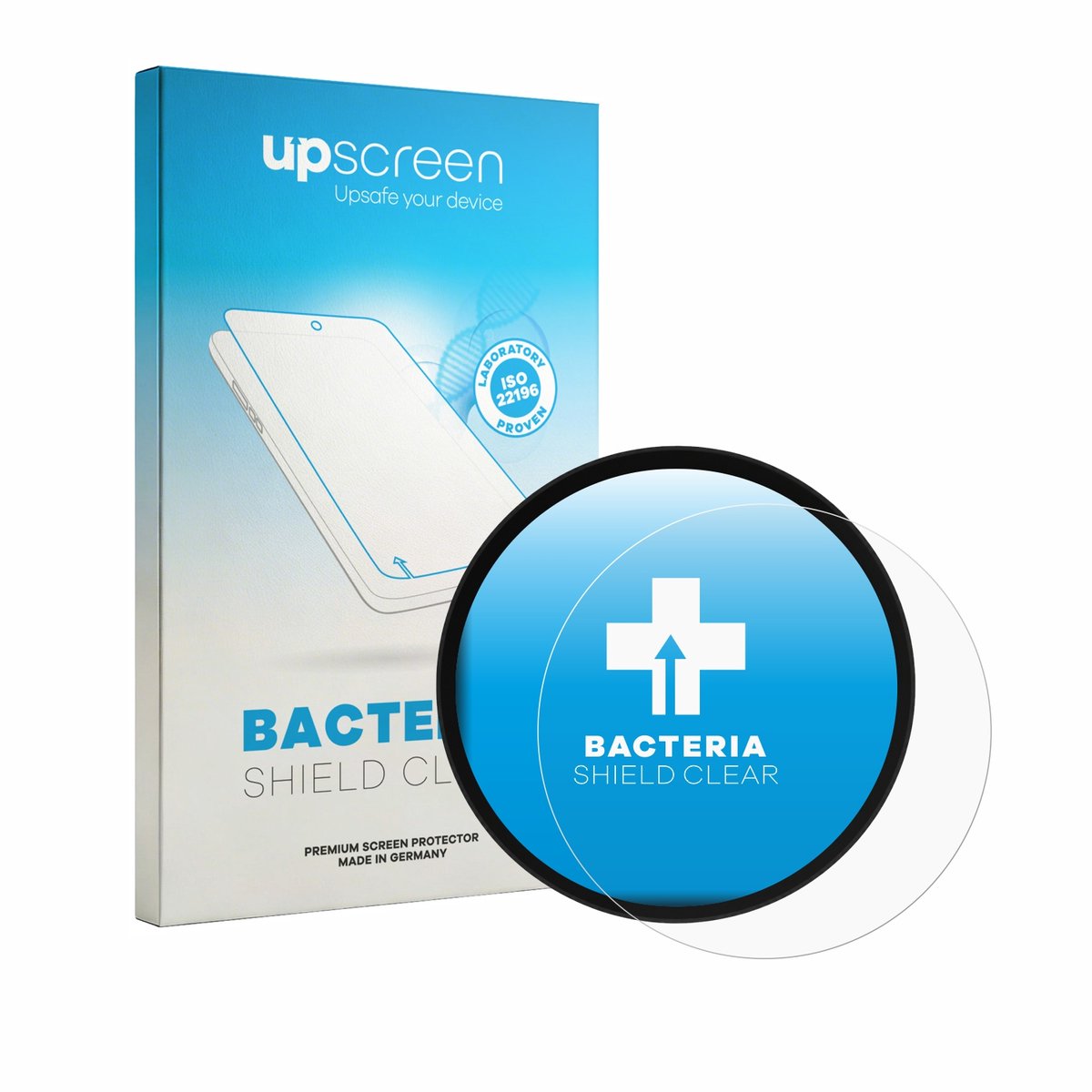 upscreen - Screenprotector voor Royal Enfield Himalayan 450 2026 - Folie Beschermfolie transparant antibacterieel
