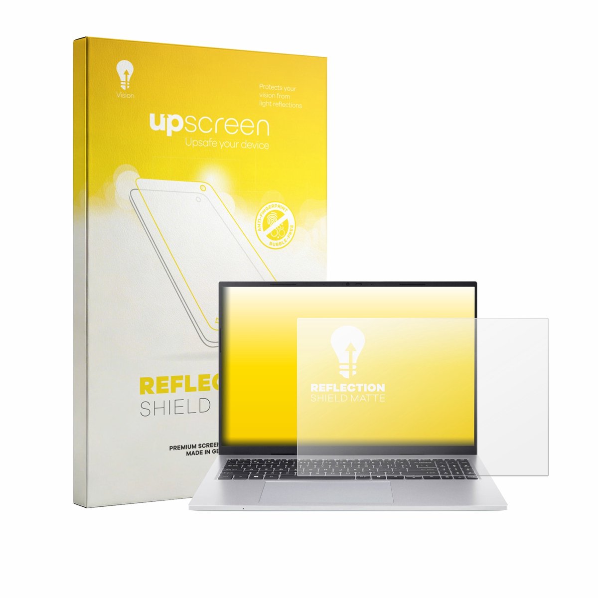 upscreen - Screenprotector voor Acer Aspire Go 16 - Folie Beschermfolie anti glare matte