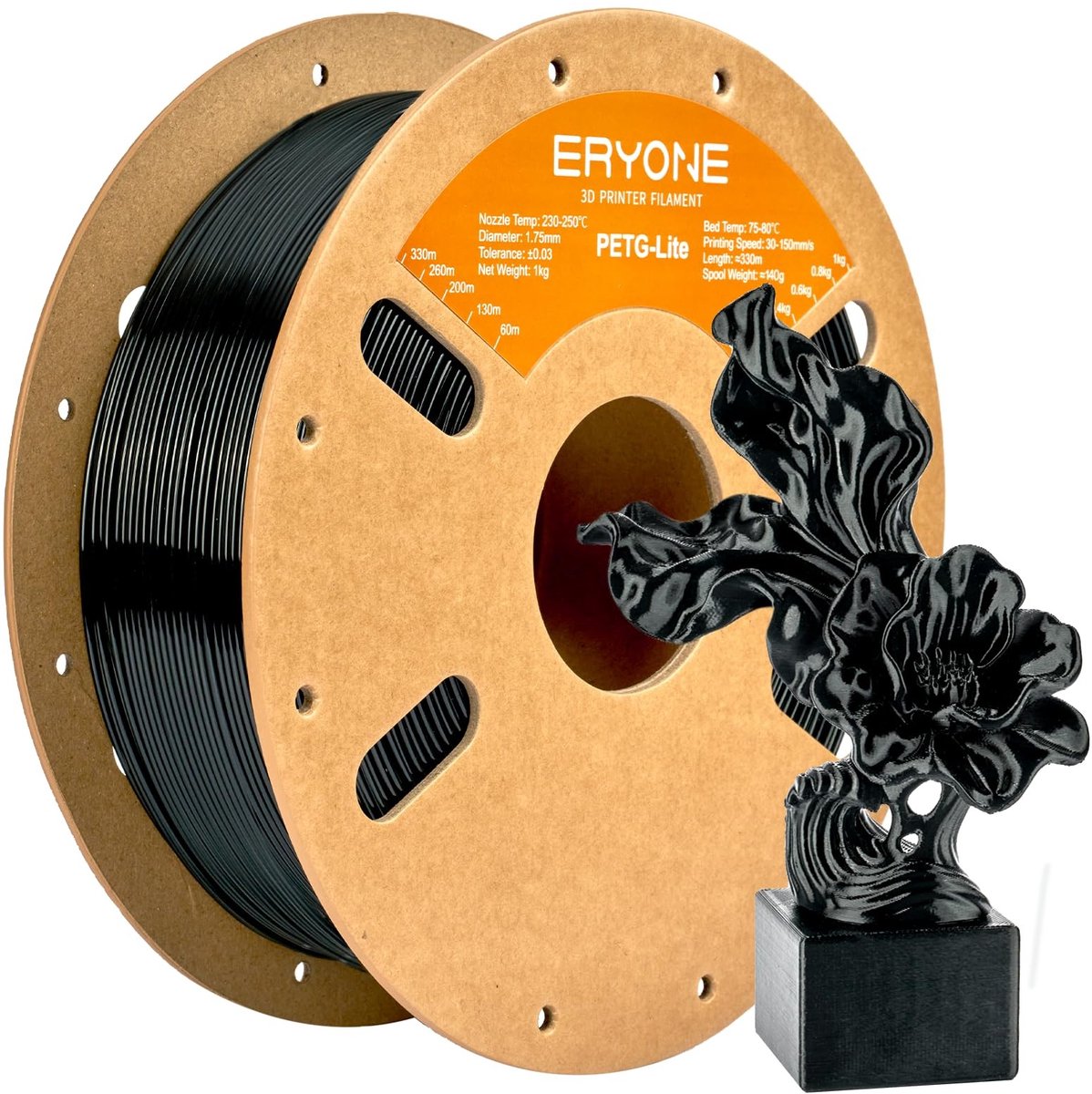 Elzusha - PETG Lite Filament voor 3D Printers, 1.75mm, 1KG
