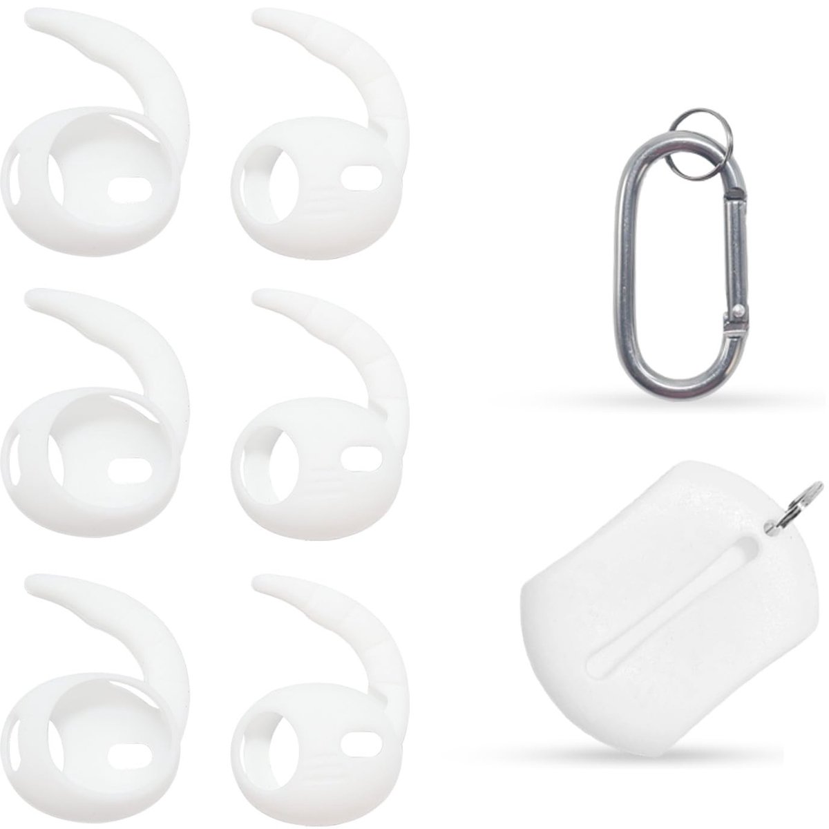 Elzusha - Siliconen Oorhangers voor AirPods Pro (3 paar)