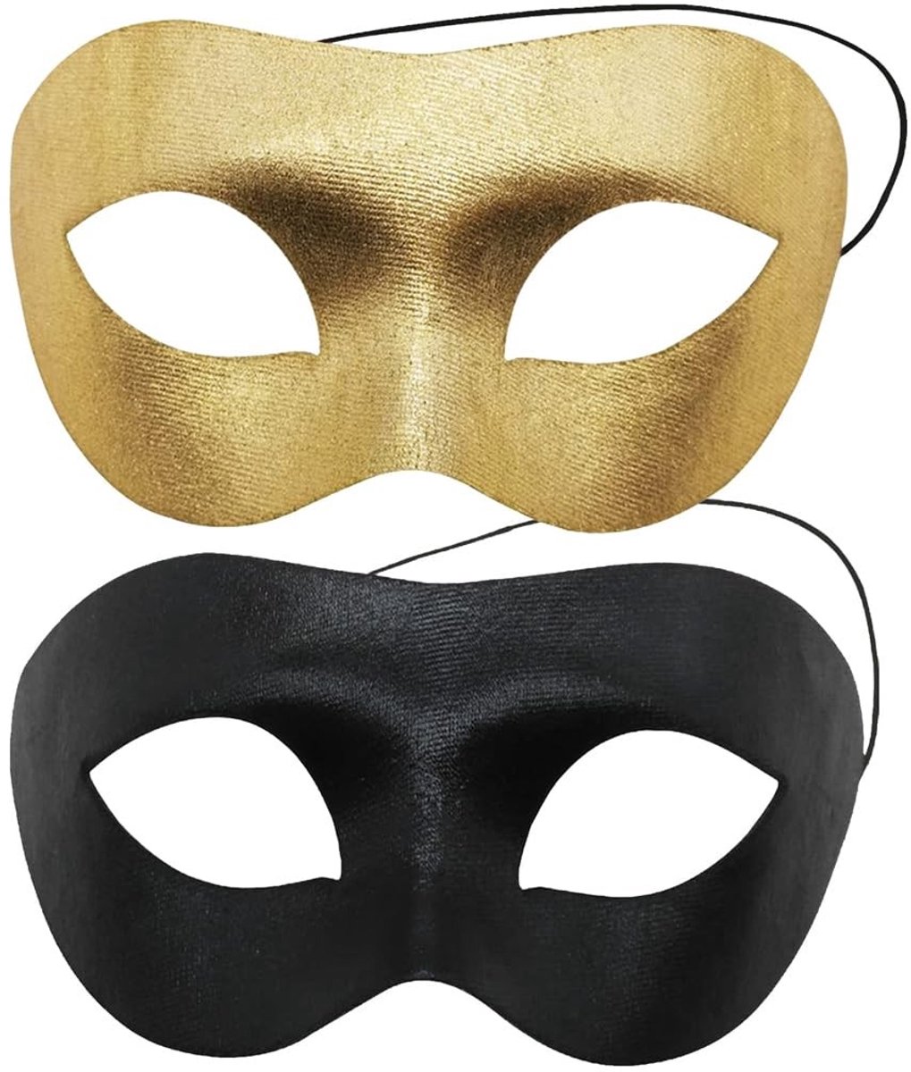 Elzusha - Set van 2 Verklede Maskers voor Feestjes