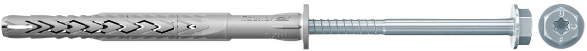 Elzusha - SXRL Langschacht Pluggen met Schroeven 8x120 mm 50 Stuks