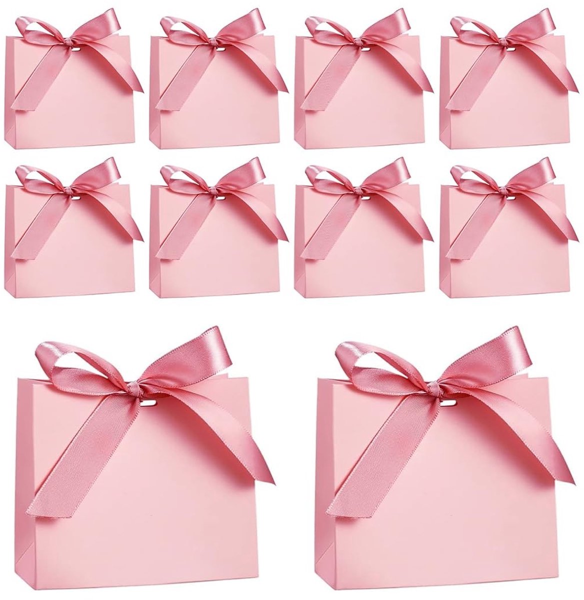 Elzusha - 10 Stuks Mini Cadeautasjes voor Feesten en Verjaardagen