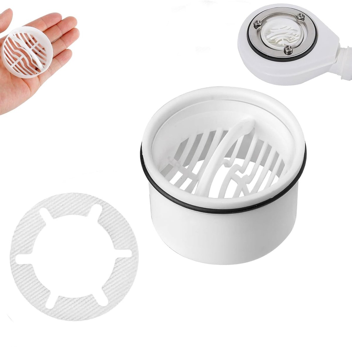 Elzusha - Haarfilter voor Douche, Effectieve Afvoerbescherming