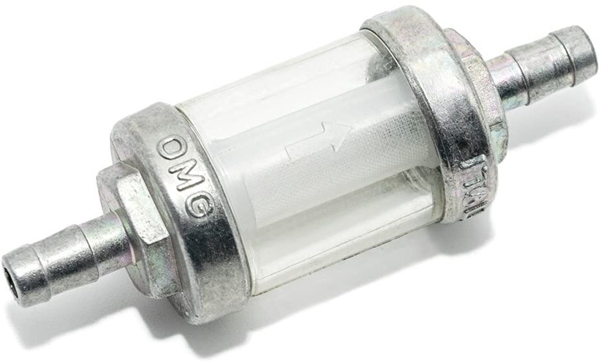 Elzusha - Benzinefilter - Solid Metal Versie - Ø 6 mm Aansluiting