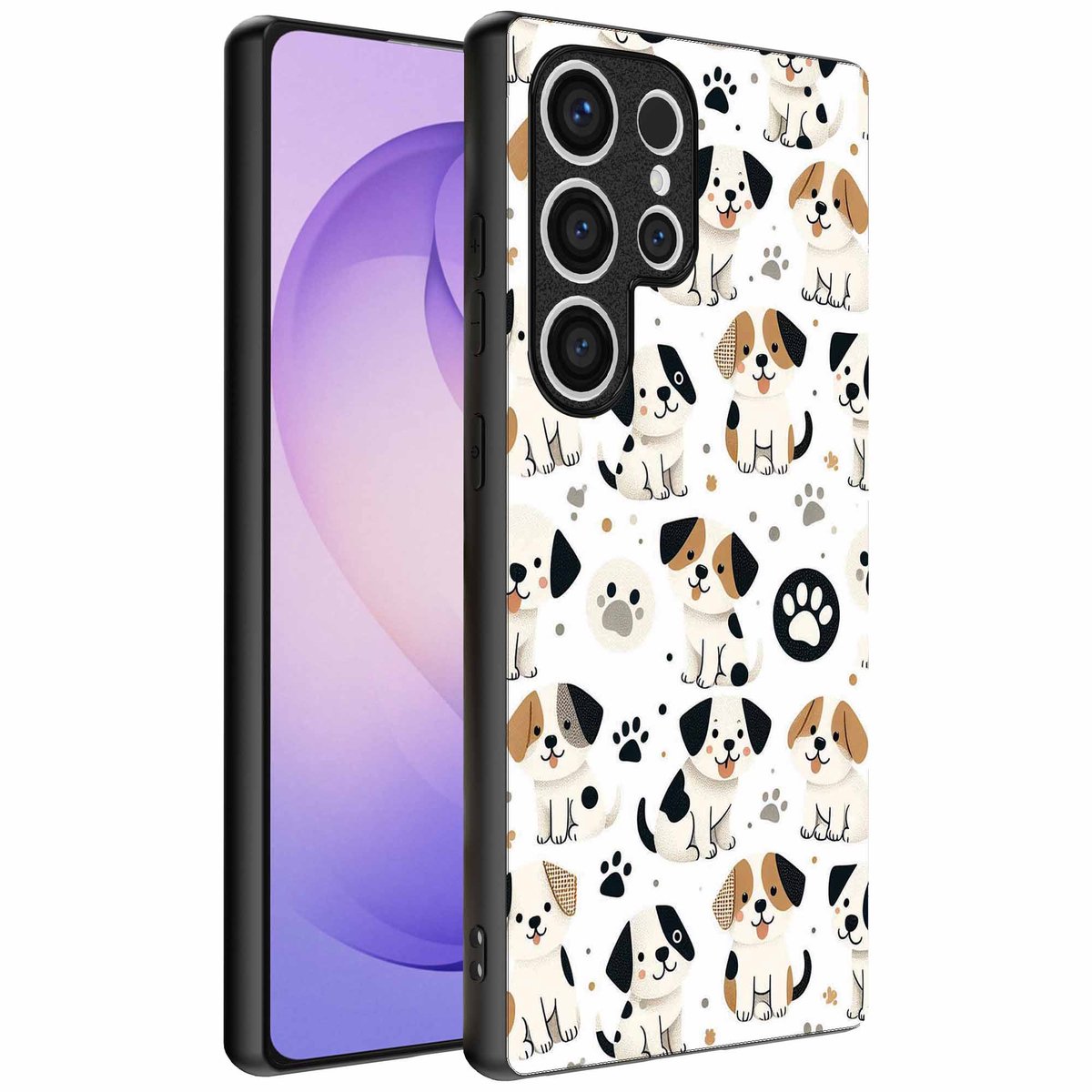 Geschikt voor Samsung Galaxy S26 Ultra Telefoonhoesje met honden opdruk - TPU backcover case dog design - Smartphonica geschikt voor Samsung Galaxy S26 Ultra