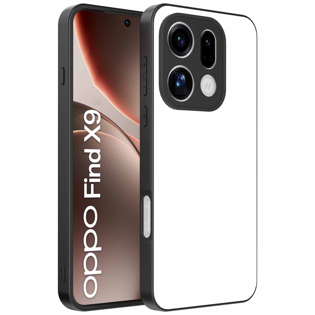 Smartphonica Geschikt voor Oppo Find X9 Sublimatie Hoesje TPU – Geschikt Voor Sublimatiedruk Warmtepers – Doe Het Zelf Case Met Eigen Foto Of Opdruk geschikt voor Oppo Find X9