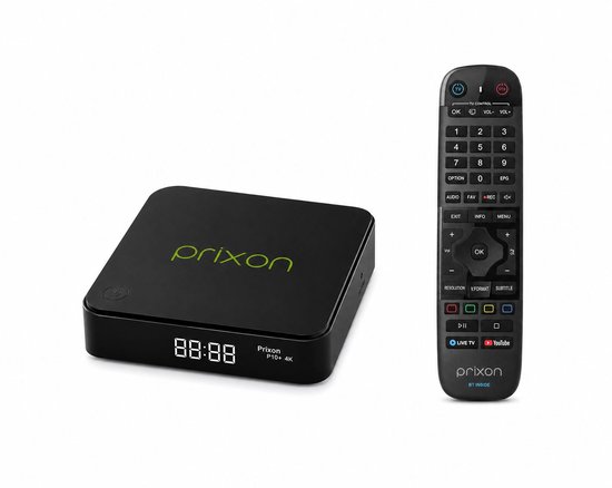 Prixon P10 IPTV Box – Linux Set Top Box – 4K Ultra HD – Dual-Band WiFi