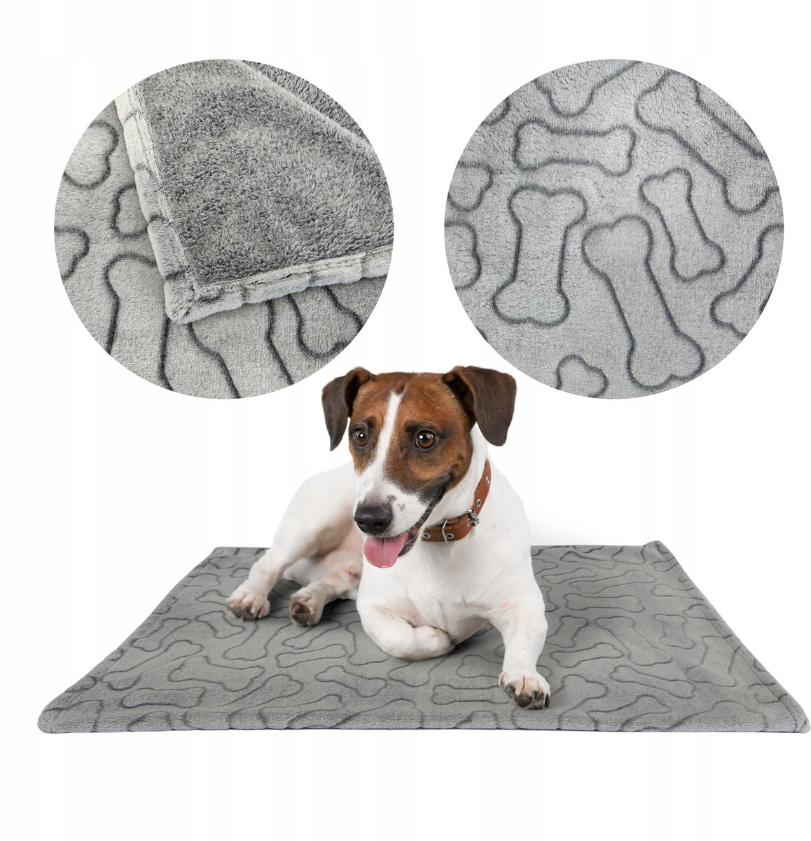 Zachte Pluche Huisdieren Deken S (75x50cm) - Warm & Comfortabel