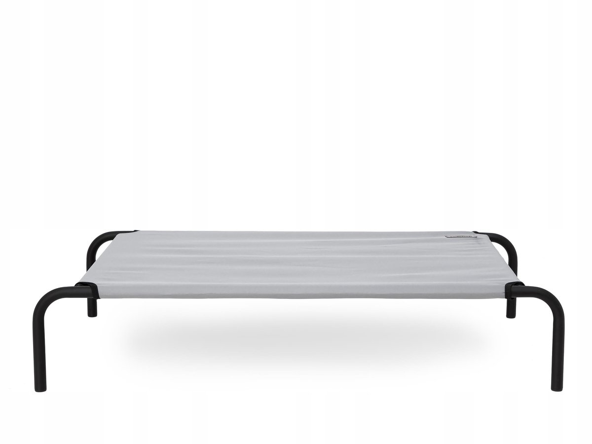 Hondenmand met metalen frame, afneembare hoes, 80x42cm
