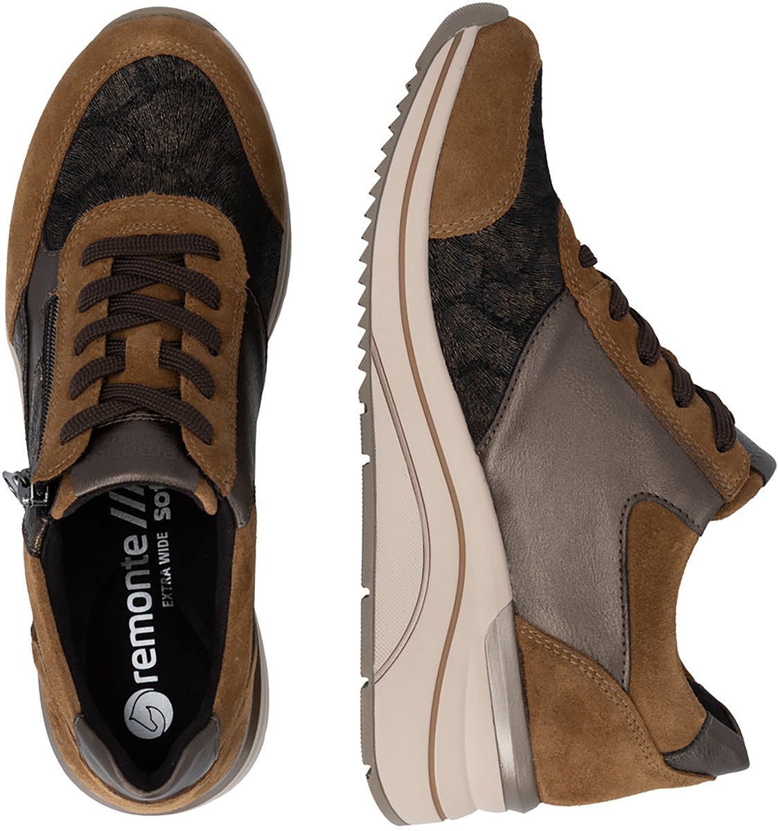 Baskets en cuir