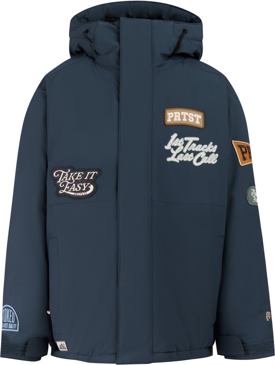 Protest PRTRocket Skijas Jongens Waterkolom 10K Skipasvak Winterjas Marineblauw