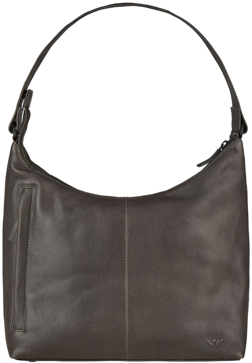 Voi Texas Schoudertas Leder 33 cm - Dames - anthrazit