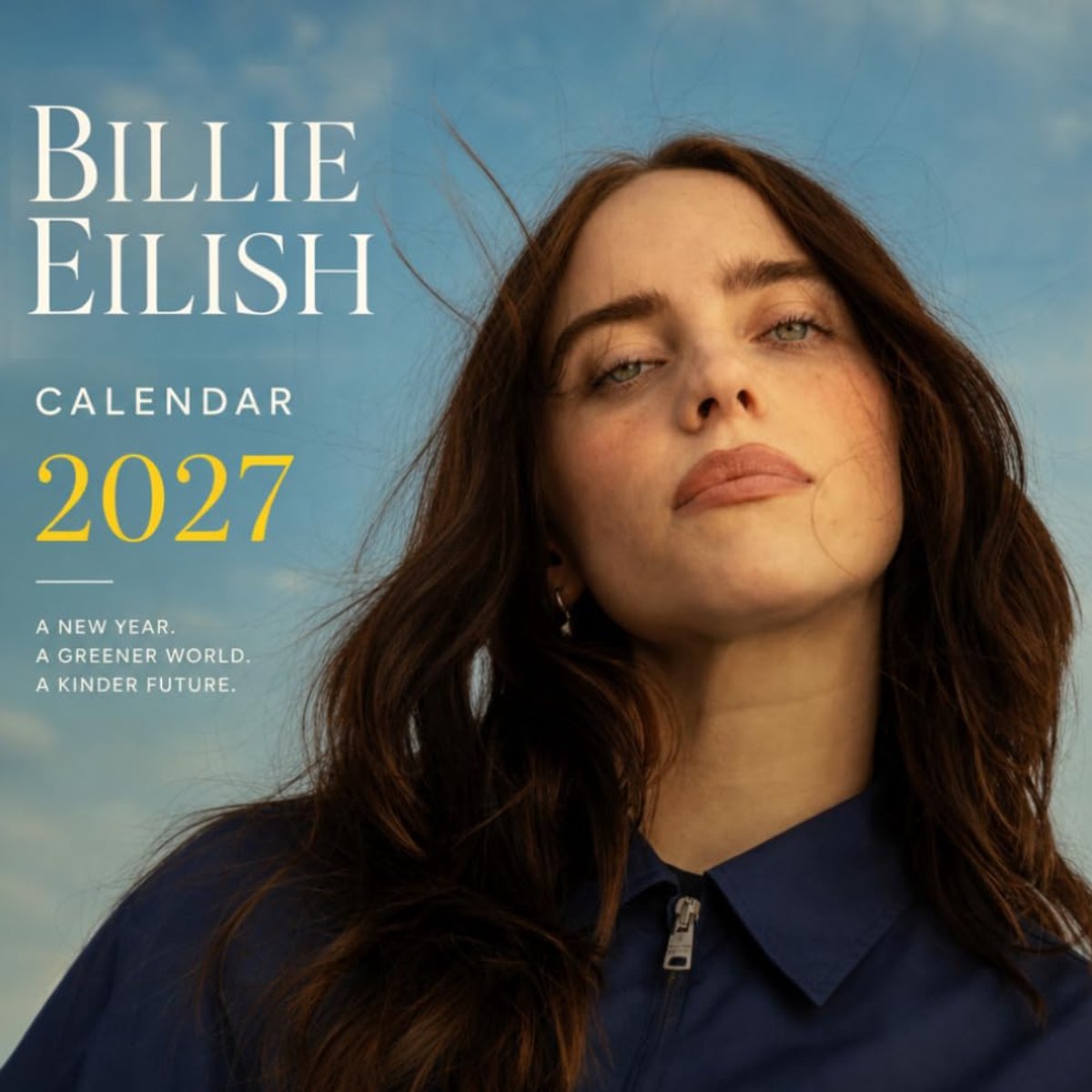 Billie Calendar 2027 - ShopVlot
