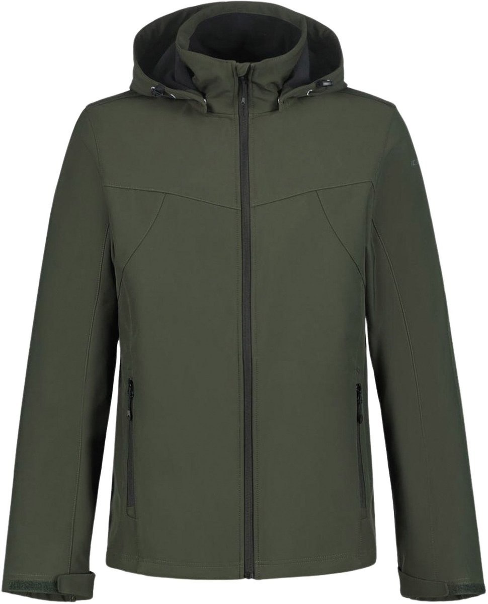Icepeak Brimfield Softshell Heren Donkergroen