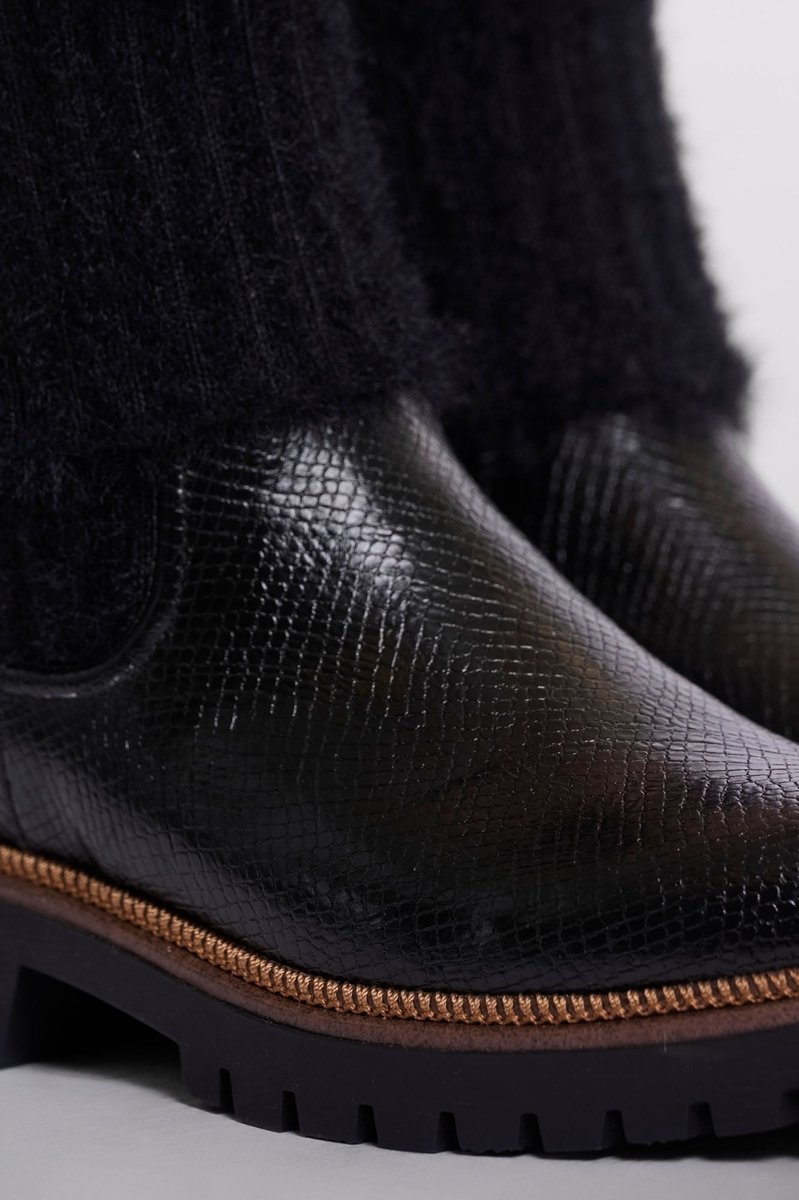 Rino & Pelle Schoenen - Caleb boots - Zwart