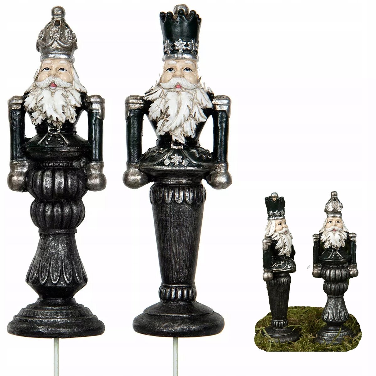 2x Kerstboom Decoratie Notenkraker voor Potten - Merkloos
