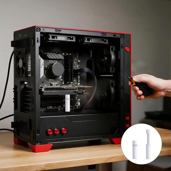 Verstelbare GPU Steun, Aluminium Graphics Card Houder met Magnetische Basis, Anti-krul Ondersteuning voor Gaming en Creatieve Toepassingen — afbeelding 3