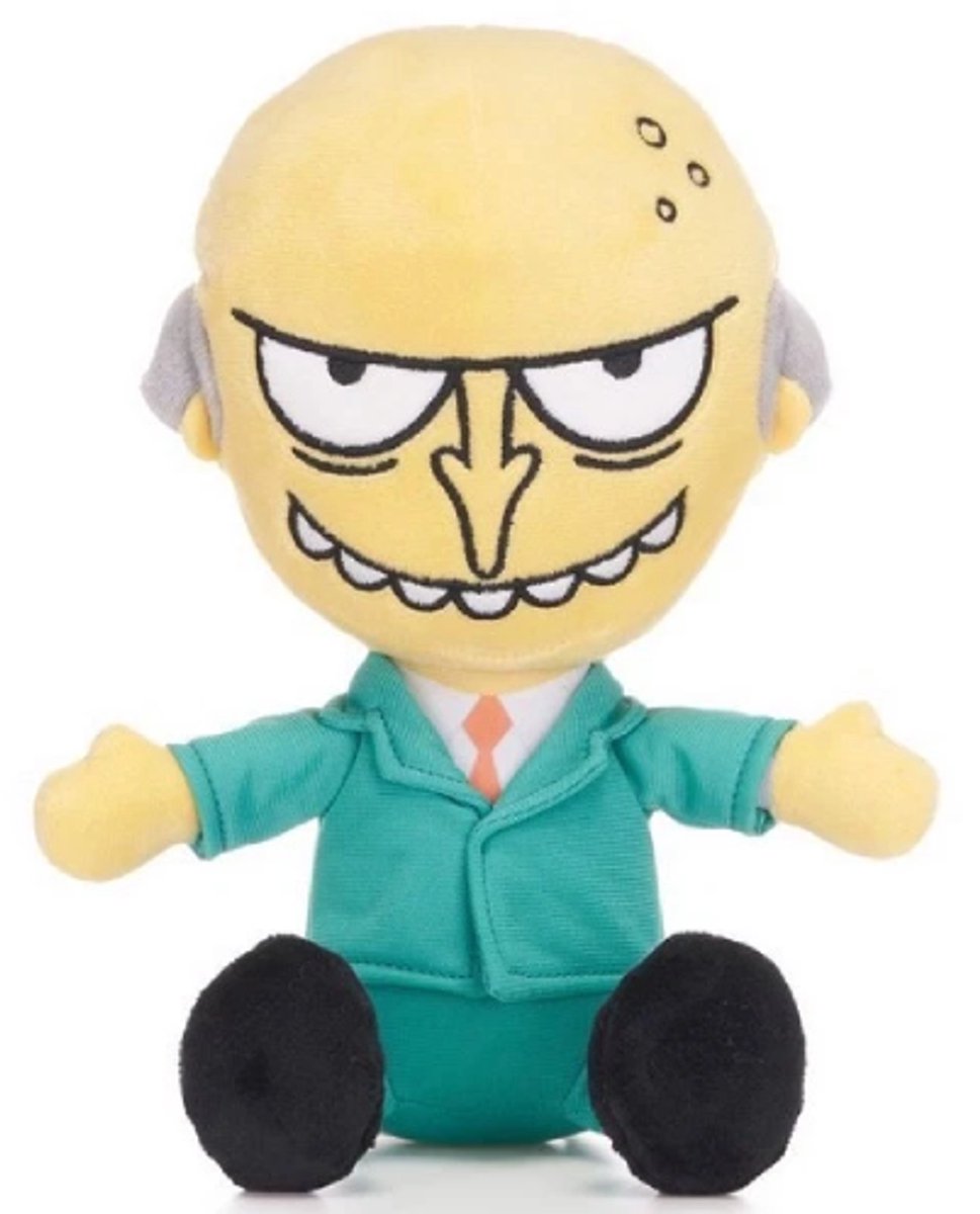 Mr. Burns – The Simpsons Pluche Knuffel 32 cm - Speelgoed Knuffels voor Kinderen Jongens Meisjes - Simpons Plush Toy