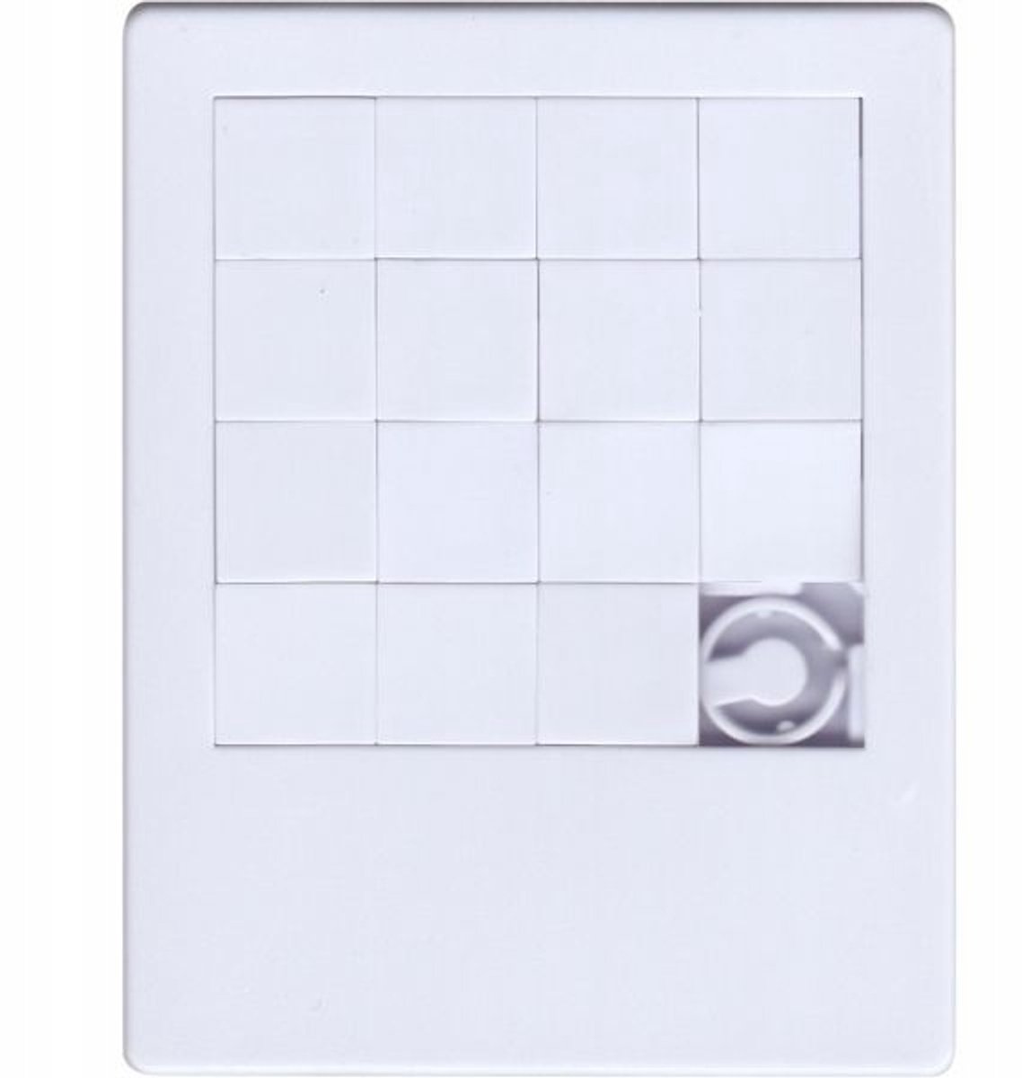 HARO Schuifpuzzel Wit - Educatief Speelgoed voor Kinderen
