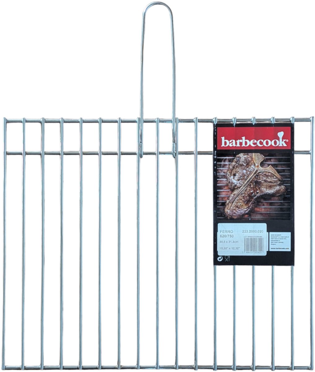 Barbecook Grillrooster Ferro 620/750 - 38,8 x 31,2 cm - Chroom
