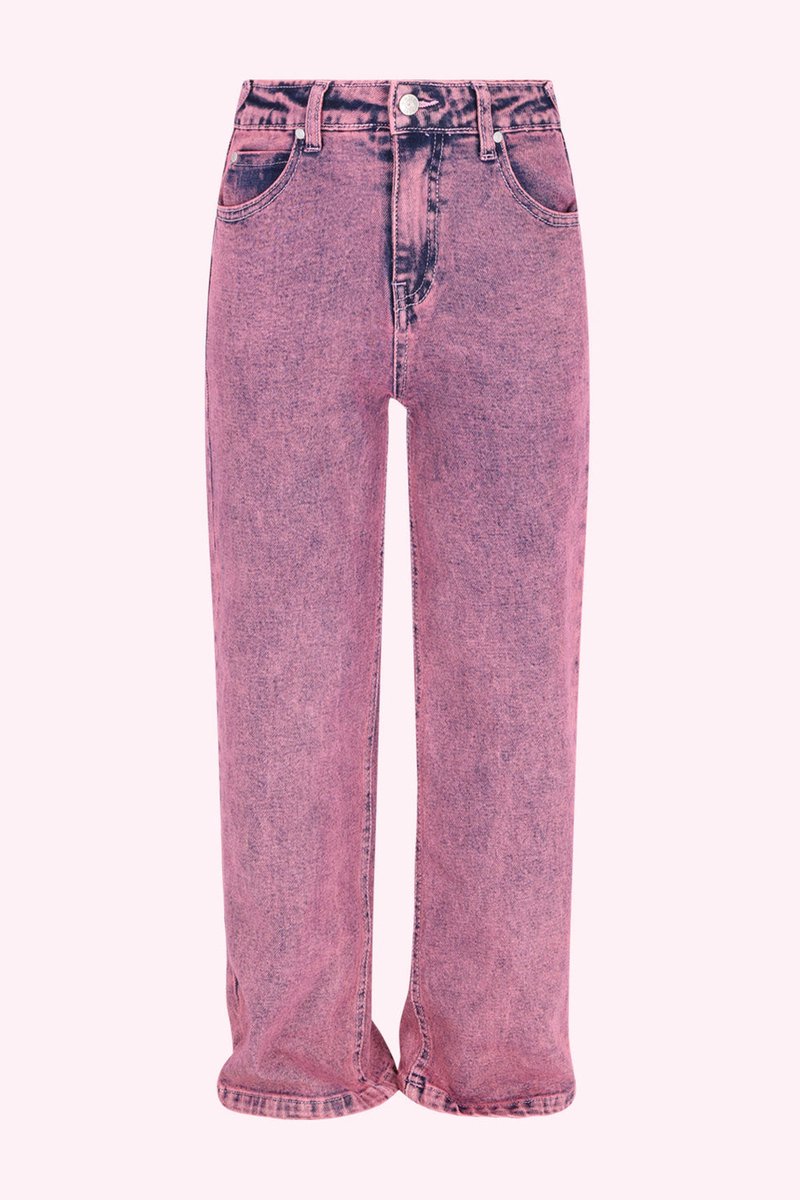 B.Nosy Y608-5657 Broek meisjes roze - Maat 128