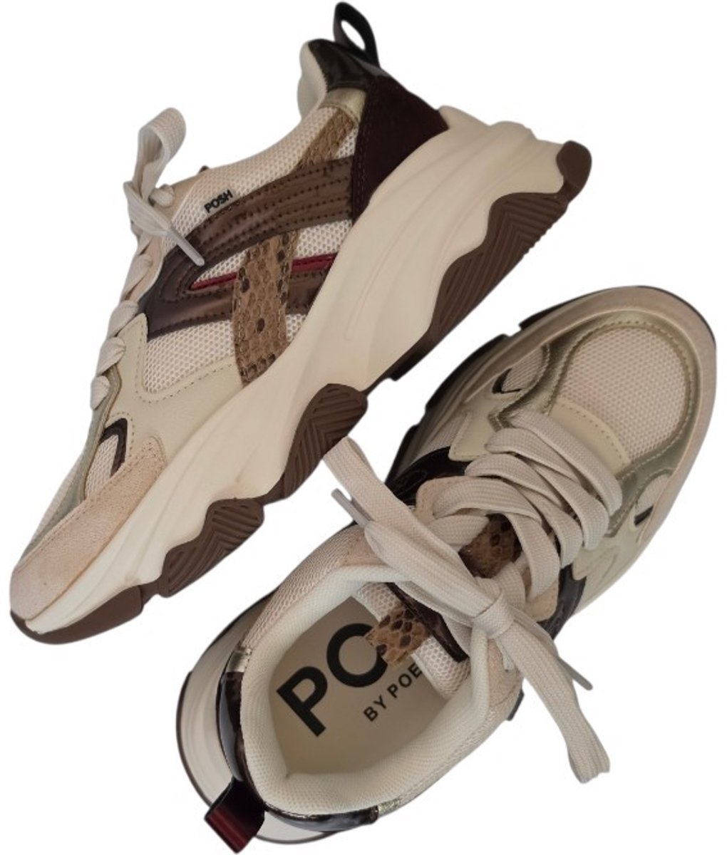 Poelman Sneaker Cgigi Beige