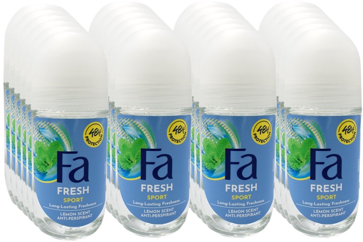 FA Deo Roller - Sport Unisex - 24 x 50 ml