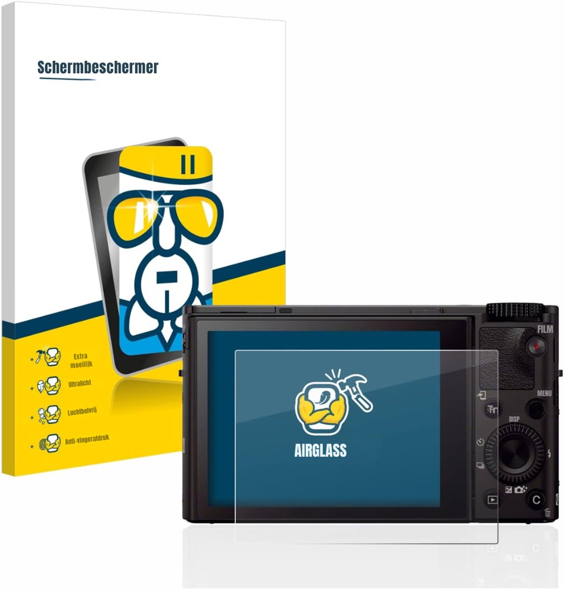 Allvia® Cybershot - Camerag - Diitale Camera - Transparant - 17cm x 11cm x 2cm