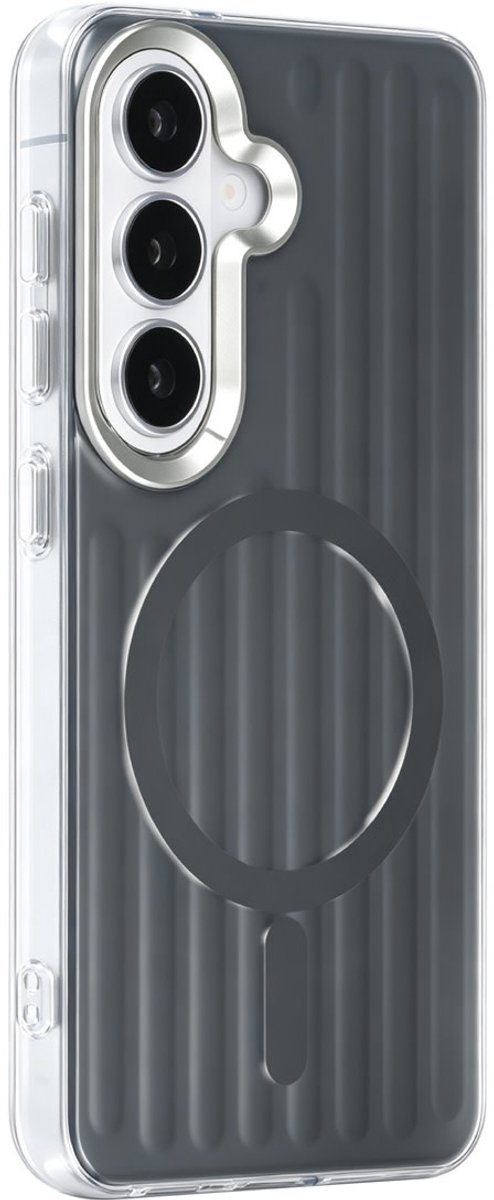 TUNIQ Backcover hoesje voor Samsung Galaxy S26 - luggage IMD MagSafe - Zwart