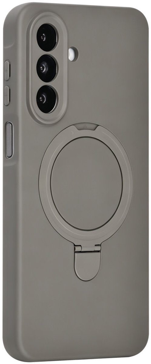 TUNIQ Backcover hoesje voor Samsung Galaxy A27 - magnetische stand - Grijs